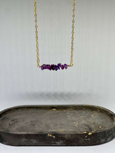 Load image into Gallery viewer, Emerald & Lilac - Neckloops