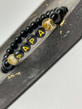 Load image into Gallery viewer, Affirmation Bracelip - Papa (Black)