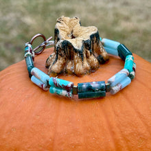 Load image into Gallery viewer, Double Trouble Beaded Bracelet - Peaceful Agate Jasper Combo
