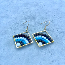Load image into Gallery viewer, Beaded Wire Wrapped Earrings - Bridges
