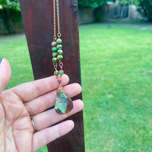 Load image into Gallery viewer, Necklace (Beaded) - Multi Beaded Chrysoprase Beauty

