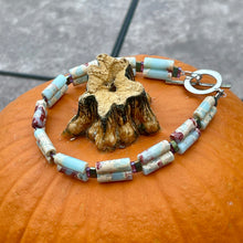 Load image into Gallery viewer, Double Trouble Beaded Bracelet - Peaceful Jasper
