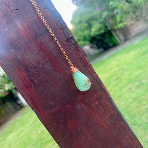 Necklace (Beaded) - Multi Beaded Chrysoprase Beauty