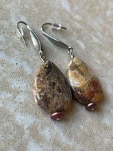 Load image into Gallery viewer, Beaded Earrings - Rhyolite Duo
