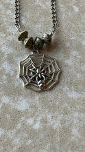 Load image into Gallery viewer, Halloween Necklace (Beaded) - Spiders!
