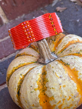 Load image into Gallery viewer, Woven Bracelet - Oranges and Apricots
