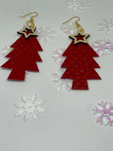 Load image into Gallery viewer, Christmas Trees - Textured Red
