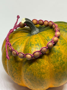 Knotted Bracelip - Sandalwood