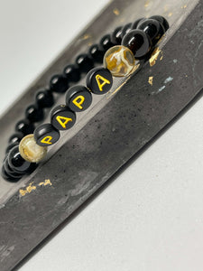 Affirmation Bracelip - Papa (Black)