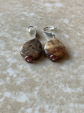 Load image into Gallery viewer, Beaded Earrings - Rhyolite Duo
